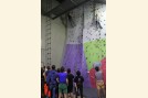 Ścianka wspinaczkowa na kt&oacute;rej odbywa się realizacja modułu - wspinaczka sportowa
