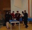 05.07.2013 - Uroczystość  wręczenia dyplom&oacute;w ukończenia studi&oacute;w licencjackich absolwentom kierunku Fizjoterapii 
