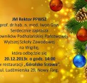Wigilia pracownik&oacute;w Podhalańskiej Państwowej Wyższej Szkoły Zawodowej - 20.12.2013r.
