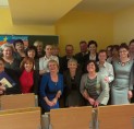 ROZDANIE DYPLOM&Oacute;W ROK 2012/2013 II ROK ŚCIEŻKA "C" STUDIA REALIZUJĄCE  PROJEKT WSP&Oacute;ŁFINANSOWANY PRZEZ UNIĘ EUROPEJSKĄ W RAMACH EUROPEJSKIEGO FUNDUSZU SPOŁECZNGO.