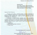 JM Rektor PPWSZ prof. Iwon Grys w Komitecie Honorowym V Zjazdu  Polskiego Towarzystwa Chirurgii Kręgosłupa.