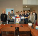 05.09.2014 - Pierwsi studenci-hokeiści z Rosji są już w PPWSZ w Nowym Targu.