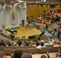 Uroczyste wręczenie dyplom&oacute;w absolwentom studi&oacute;w I i II stopnia kierunk&oacute;w Fizjoterapia i Kosmetologia