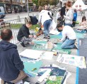 Studenci kierunku Architektura stworzyli gigantyczny kolaż - maj 2019