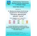 XI Międzynarodowa Konferencja Studenckich K&oacute;ł Naukowych "Zdrowie gwarantem jakości życia"