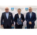 JM Rektor pogratulował zwycięstwa nowemu Przewodniczącemu Samorządu Studenckiego